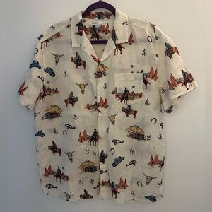 Sonoma Button Down Shirt | western button down | rodeo shirt